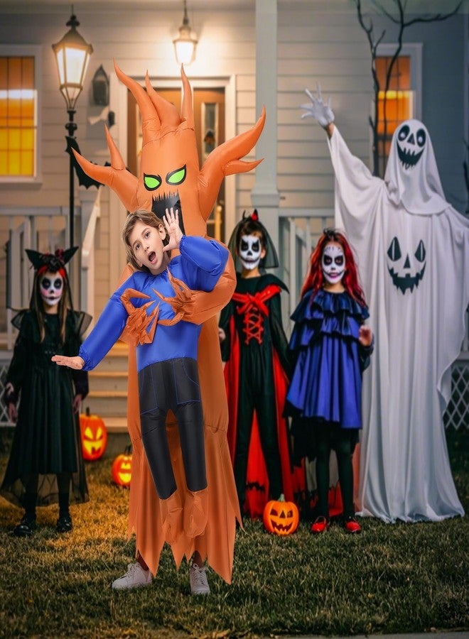 Acekar Inflatable Costume Kids, Halloween Tree Abduction, Dead Tree Blow Up Costumes for Girls Boys Cosplay Themed Parties - Image 4